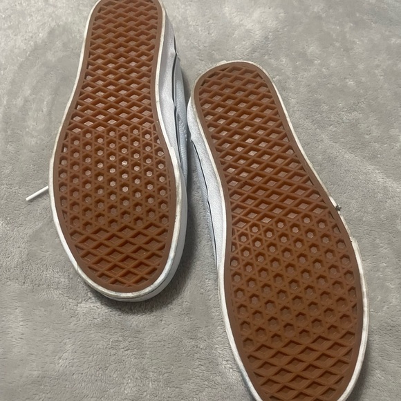 Baby blue checkered Vans 9.5 women’s - Picture 6 of 6